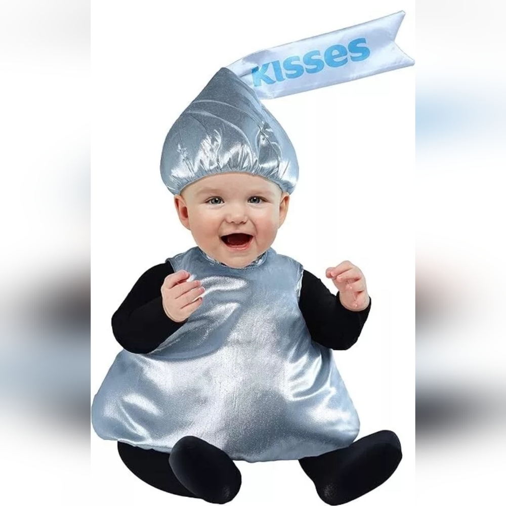 Hershey's Kisses Baby Infant Costume Tunic & Hat 2-Piece Set Size 2T Hershey